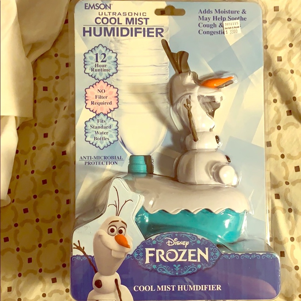 Cute Disney frozen Cool mist humidifier